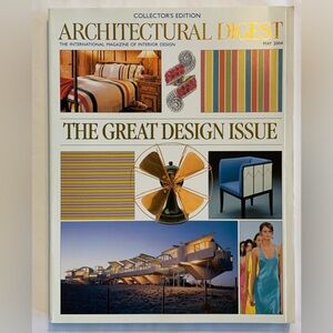 May 2004 Architectural Digest Collectors Edition The Great Design Issue AD
